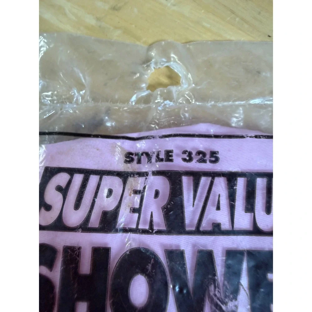 Cristina Super Value Shower Cap Style 325 Pink Made in USA New Vintage Accessory
